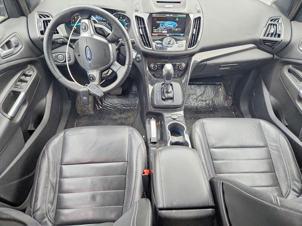 2014 Ford Escape Titanium Gray vin: 1FMCU9J91EUD44581
