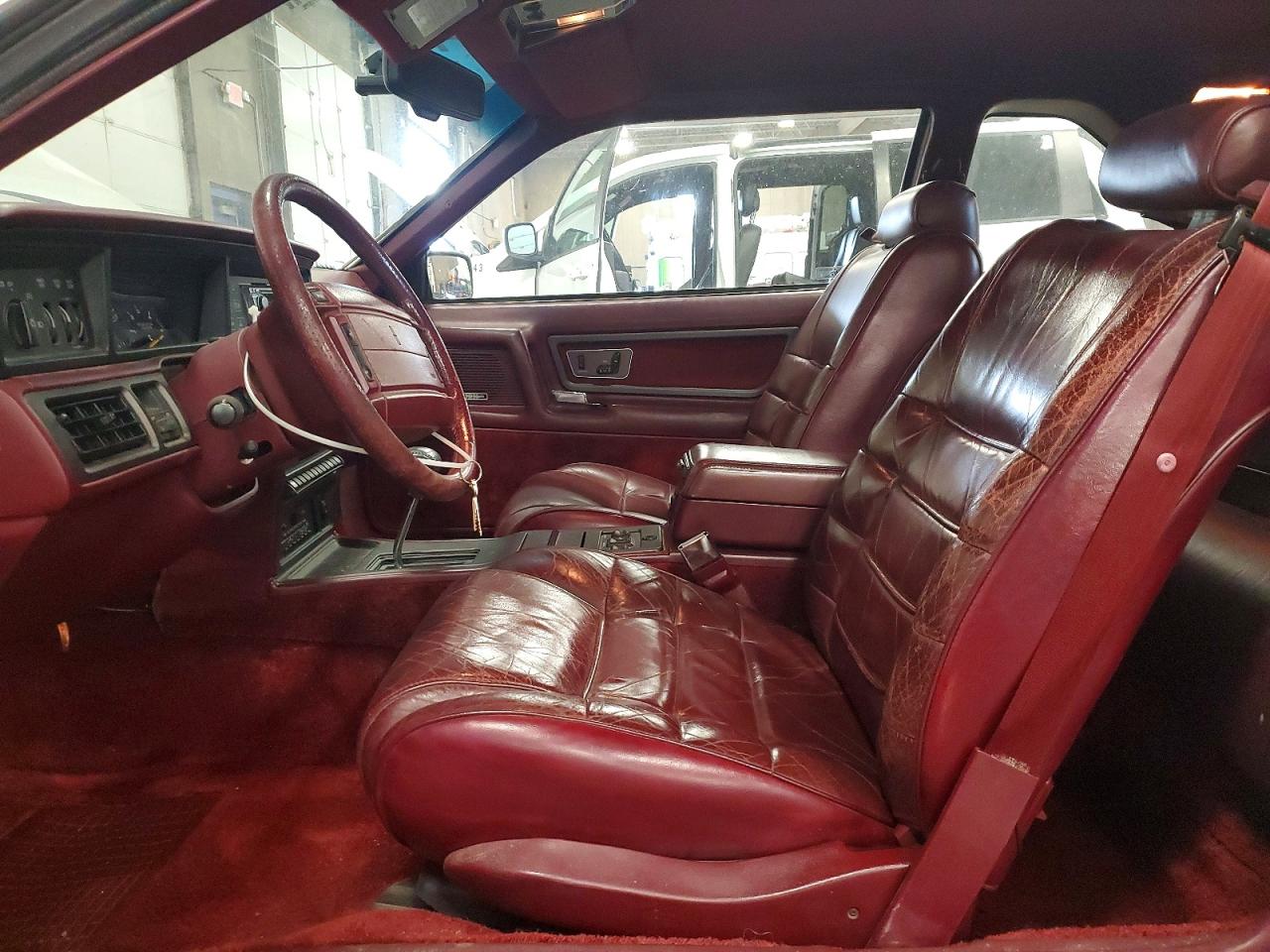 1990 Lincoln Mark Vii Lsc Белый vin: 1LNCM93E8LY708690