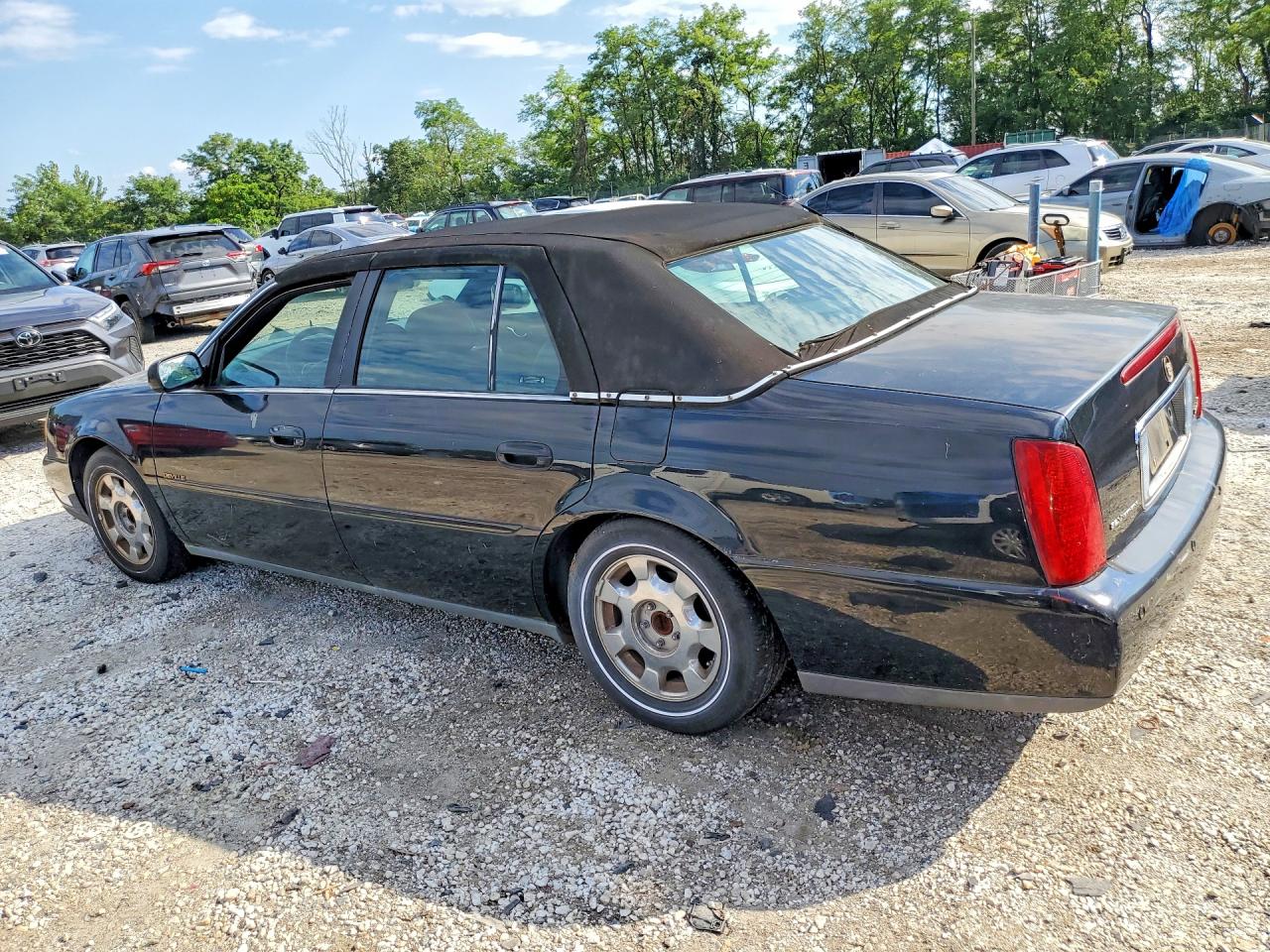 2002 Cadillac Deville Black vin: 1G6KD54Y42U265755