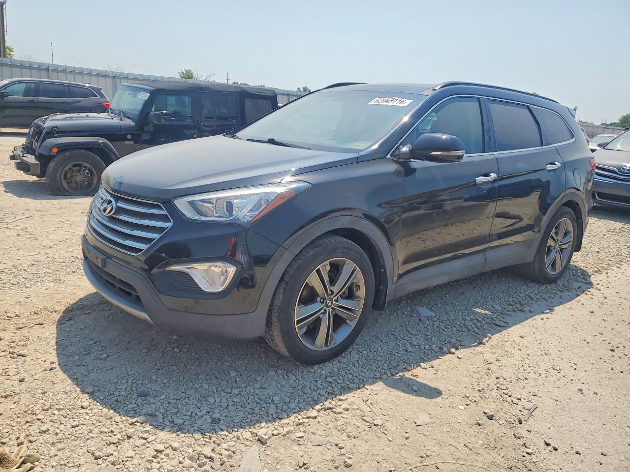 2015 Hyundai Santa Fe Limited Black vin: KM8SRDHF1FU090271