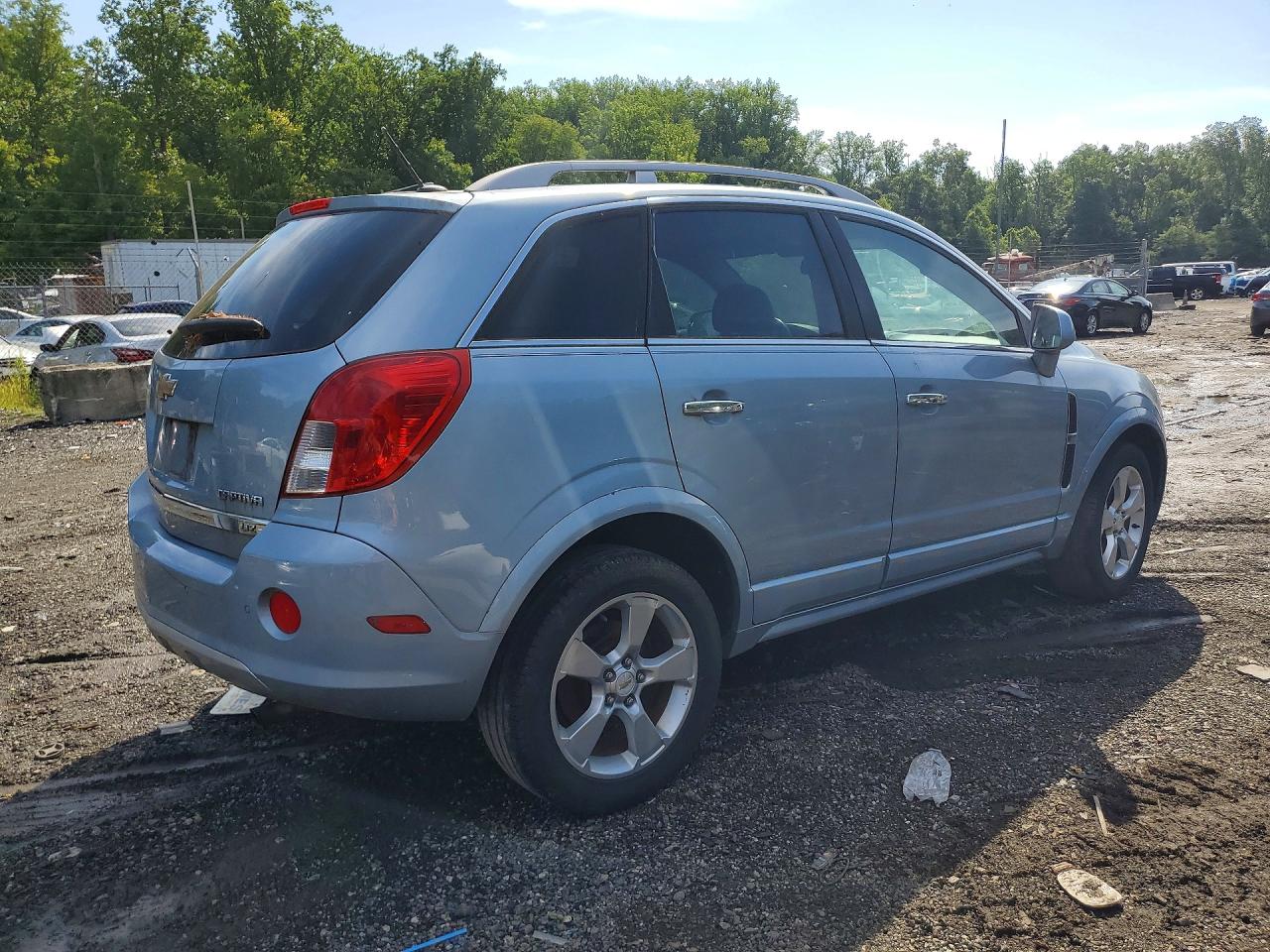 2014 Chevrolet Captiva Ltz Синий vin: 3GNAL4EK9ES522467