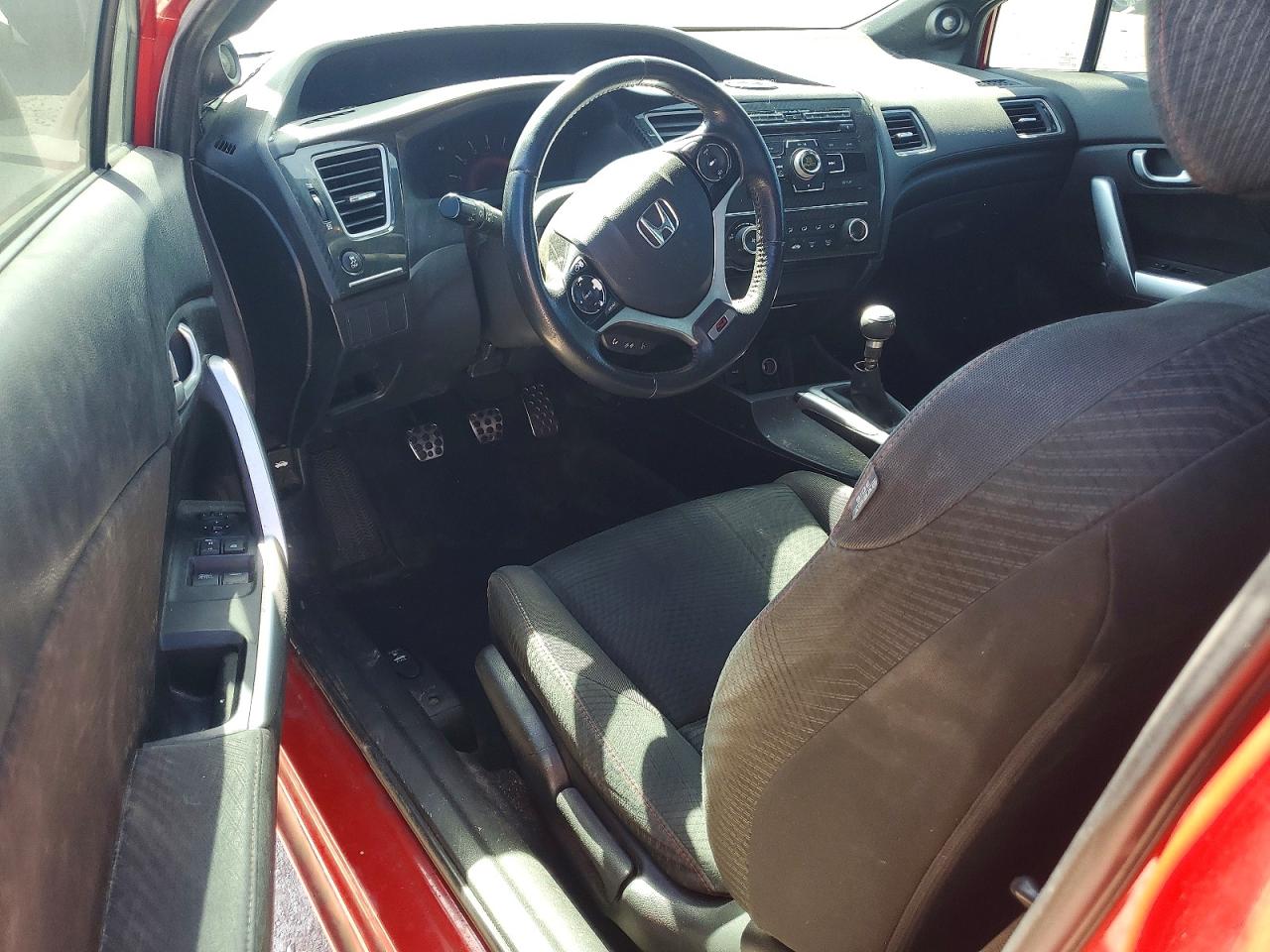 2013 Honda Civic Si Red vin: 2HGFG4A50DH701101