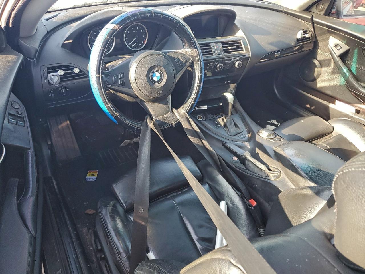 2007 Bmw 650 I Gray vin: WBAEH13577CR53239