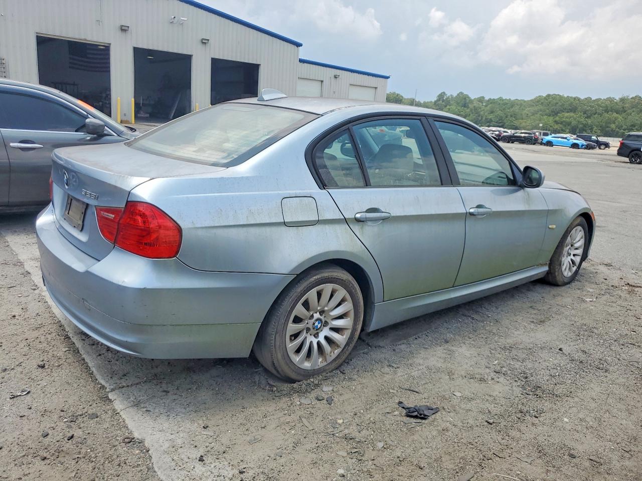 2009 Bmw 328 I Blue vin: WBAPH77559NM46305