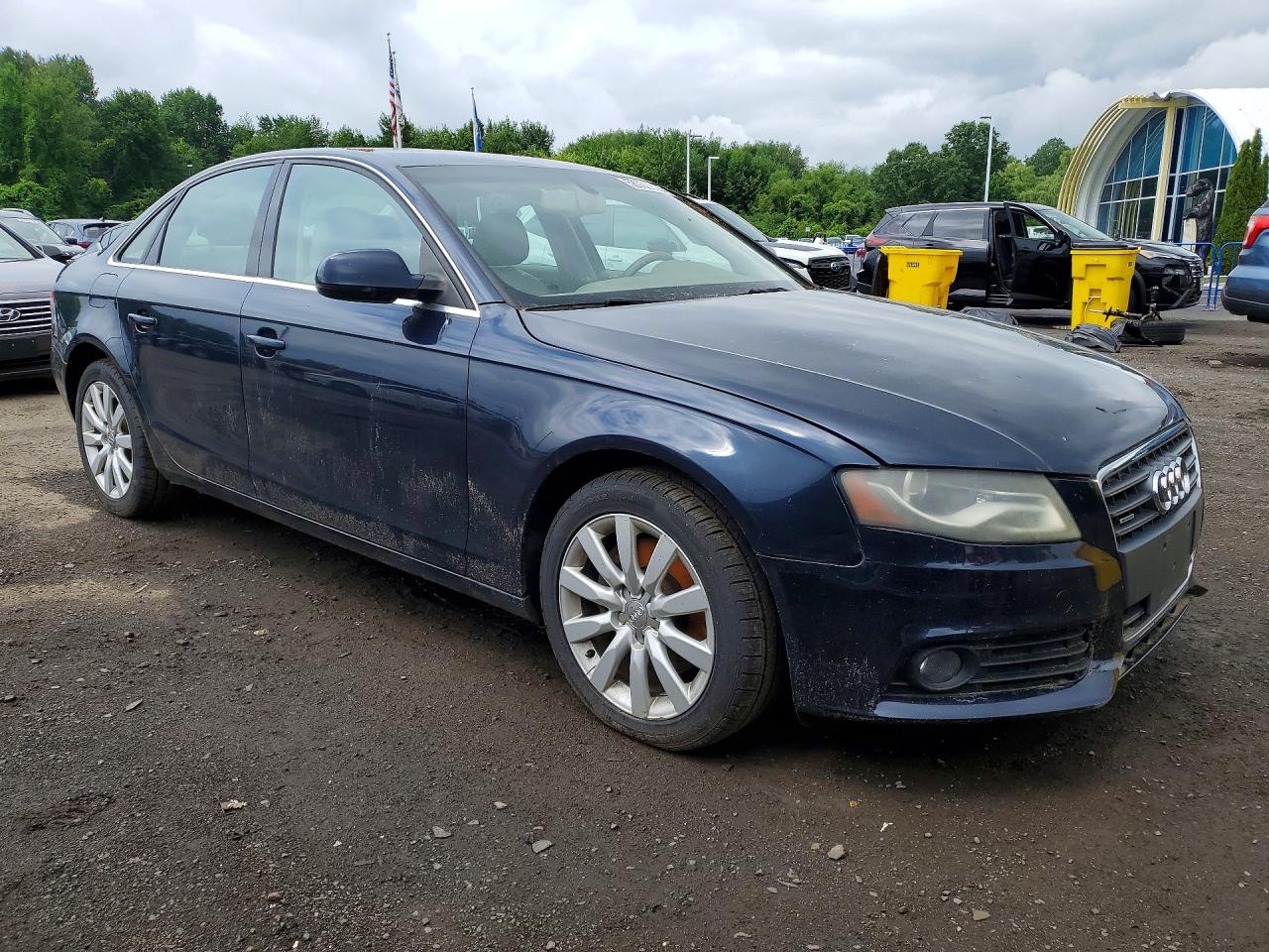 2011 Audi A4 Premium Plus Blue vin: WAUFFAFL9BN048910