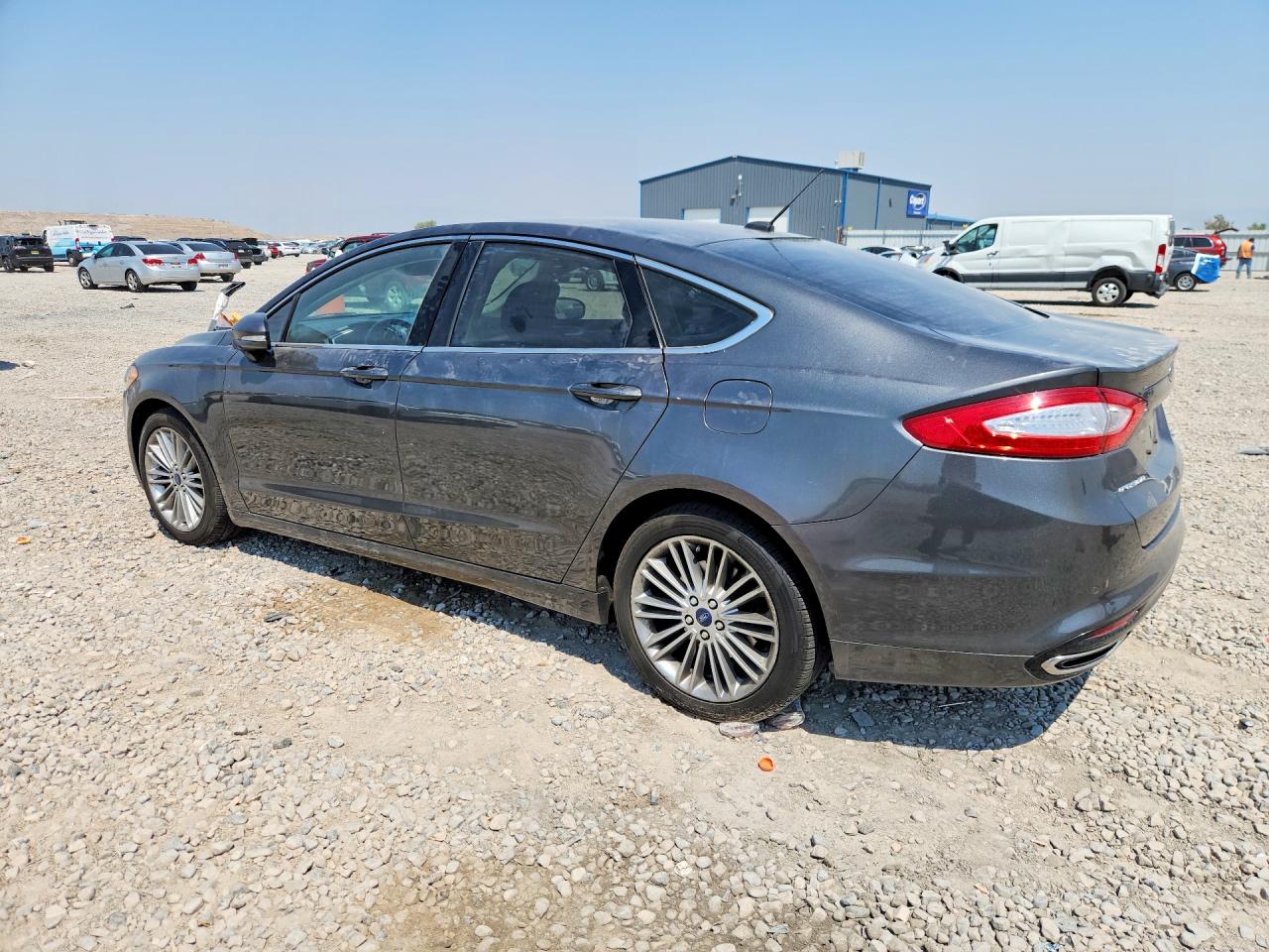 2015 Ford Fusion Se Black vin: 3FA6P0H92FR136945