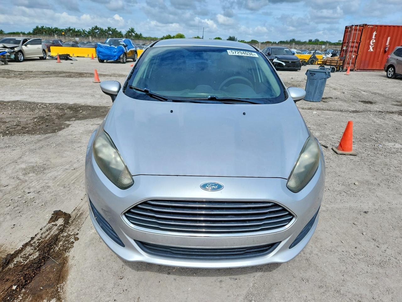 2011 Ford Fiesta Se Silver vin: 3FADP4BJ8HM140841