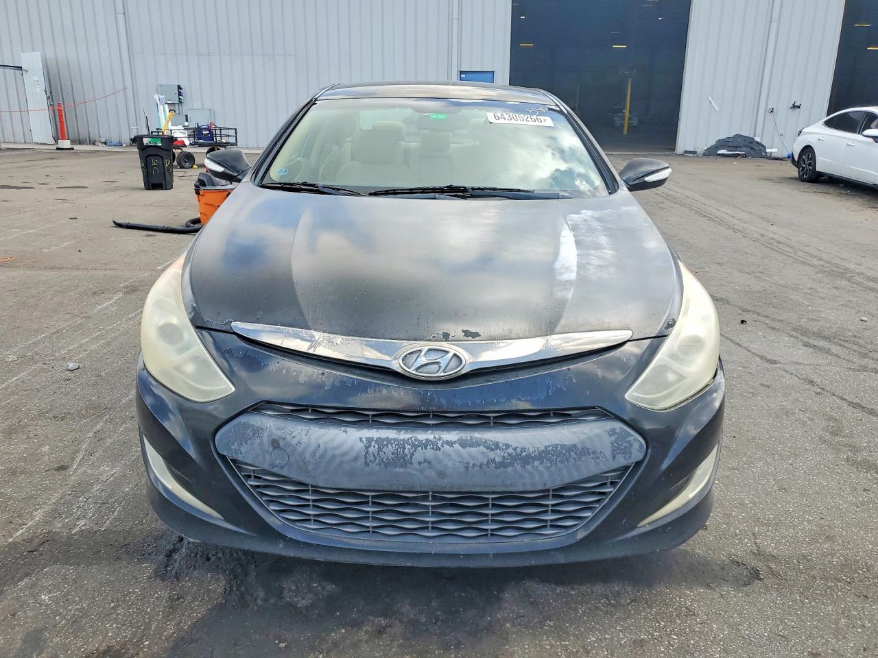 2012 Hyundai Sonata Hybrid Черный vin: KMHEC4A48CA024725