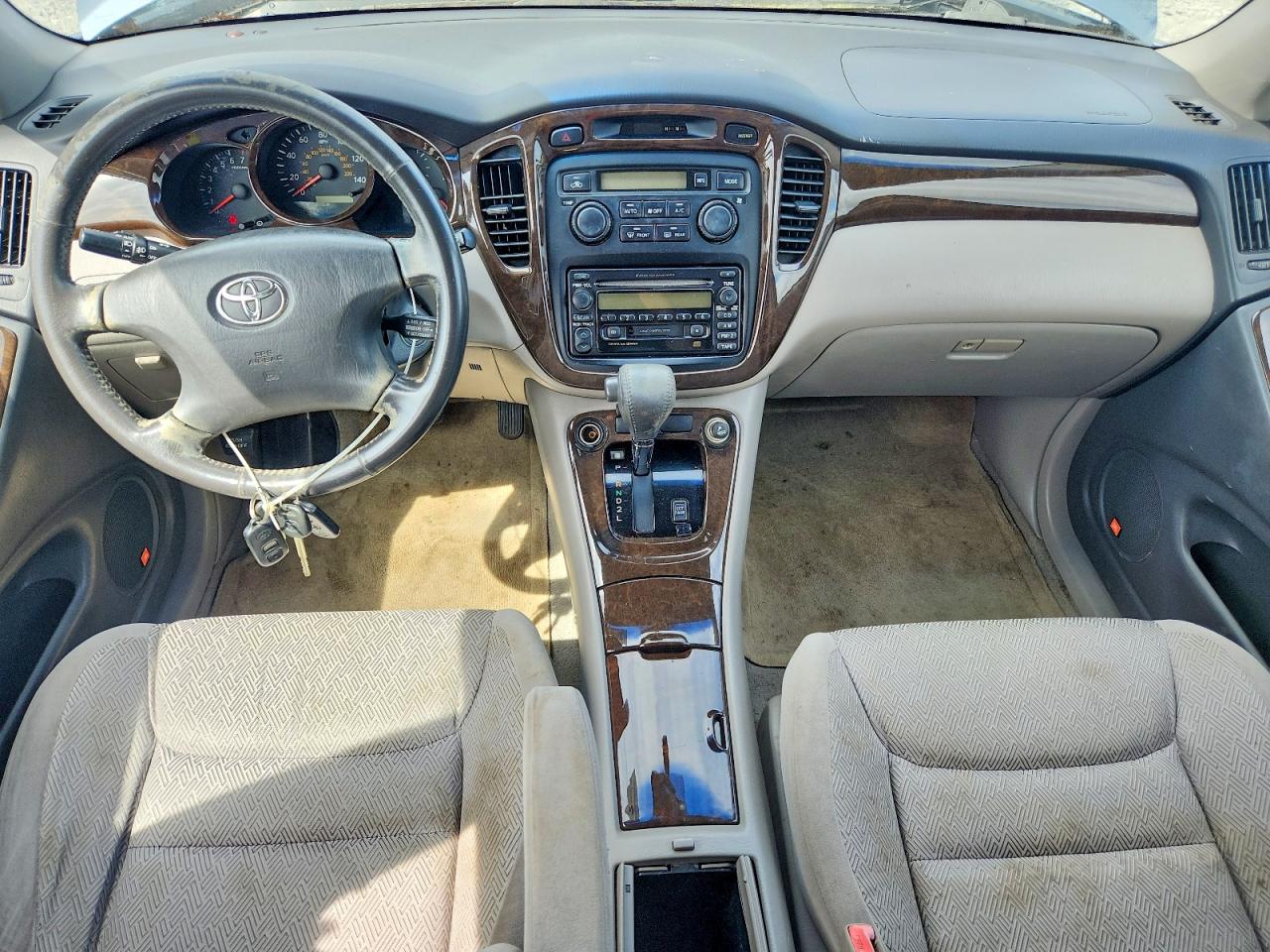 2003 Toyota Highlander Limited Синий vin: JTEGF21A630121261