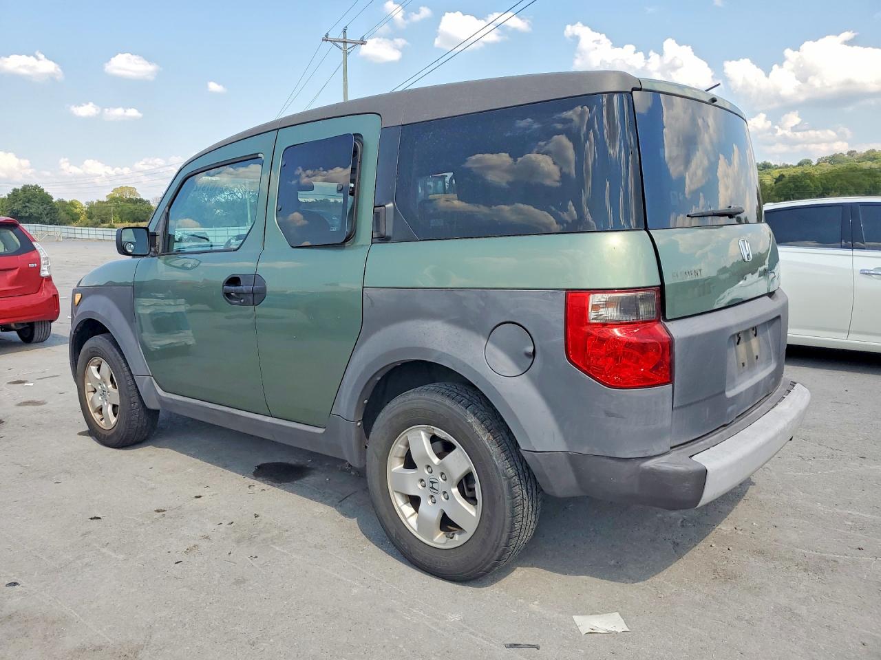 2003 Honda Element Ex Green vin: 5J6YH28523L029715