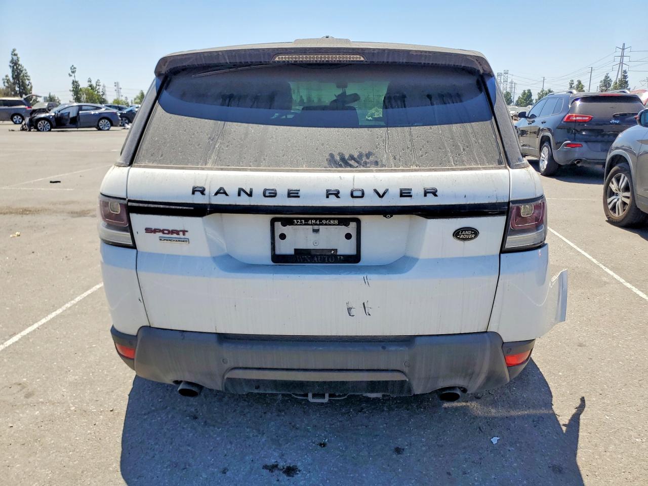 2014 Land Rover Range Rover Sport Sc White vin: SALWR2EFXEA323927