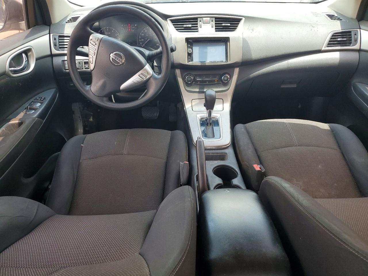 2015 Nissan Sentra S Silver vin: 3N1AB7AP0FY230836
