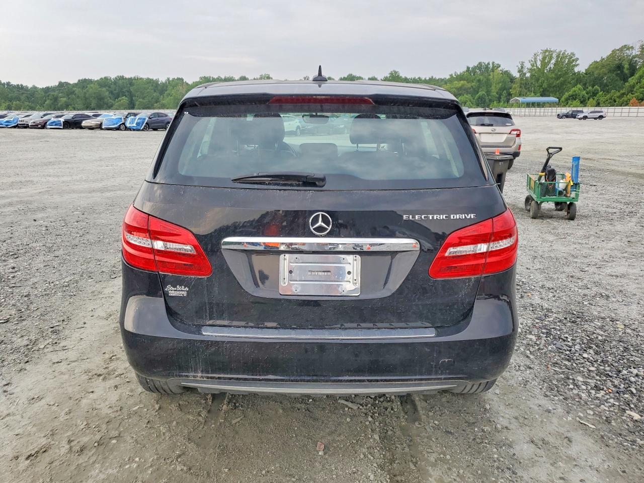 2014 Mercedes-benz B Electric Black vin: WDDVP9AB2EJ003477