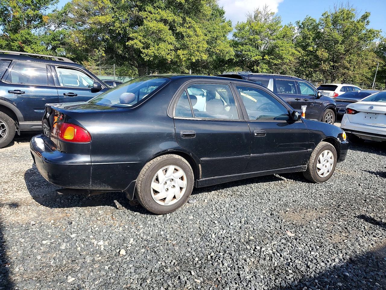 2002 Toyota Corolla S Black vin: 2T1BR12E32C548354