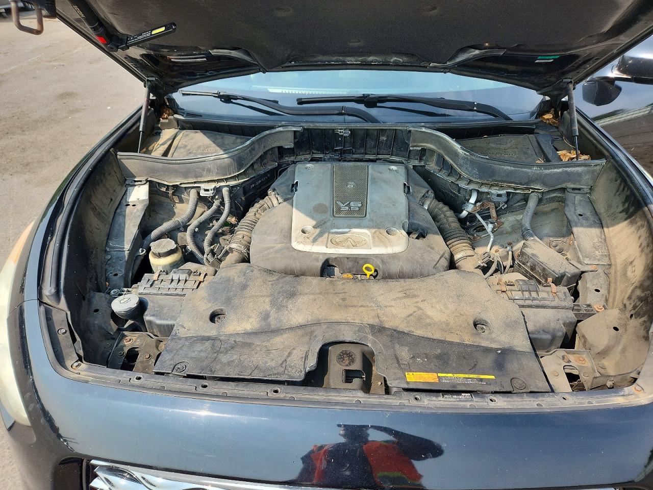 2010 Infiniti Fx35 Base Black vin: JN8AS1MW4AM851803