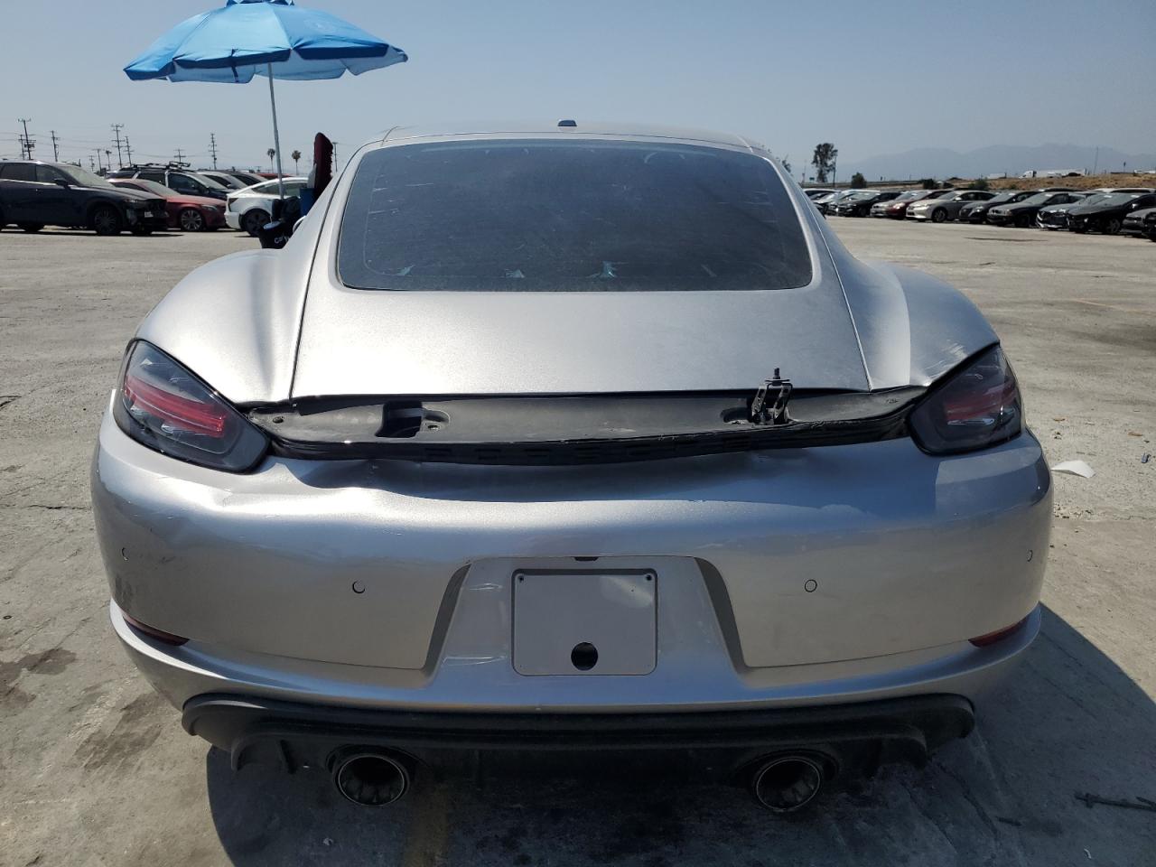 2024 Porsche Cayman Gts Silver vin: WP0AD2A89RK269365