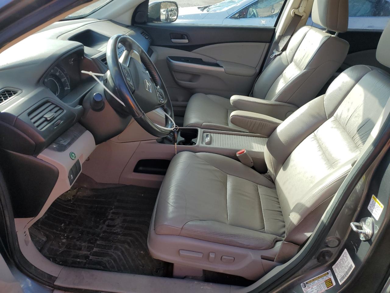 2012 Honda Cr-v Exl Gray vin: 2HKRM4H72CH629030