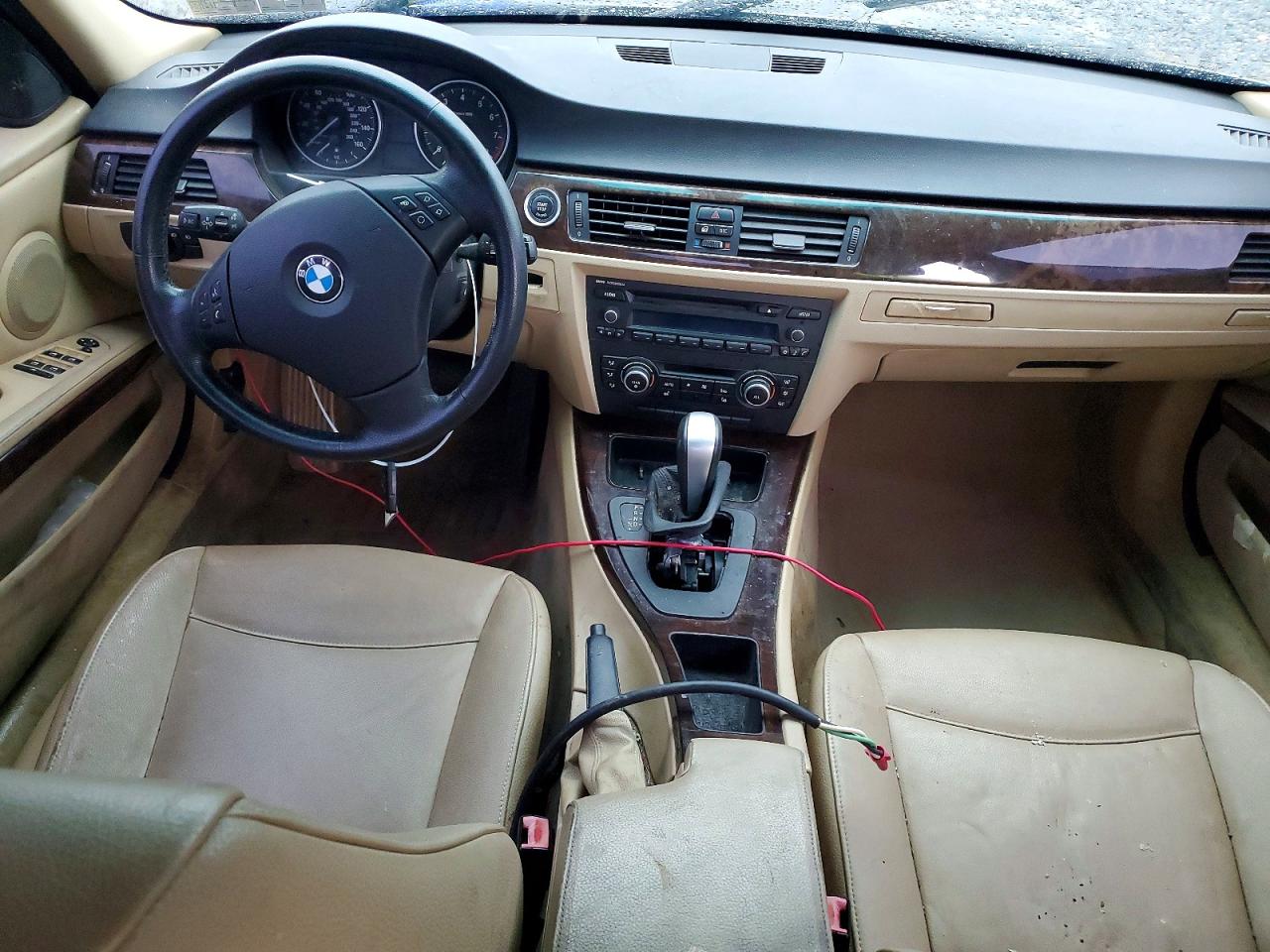2010 Bmw 335 Xi Silver vin: WBAPL3C52AA408510
