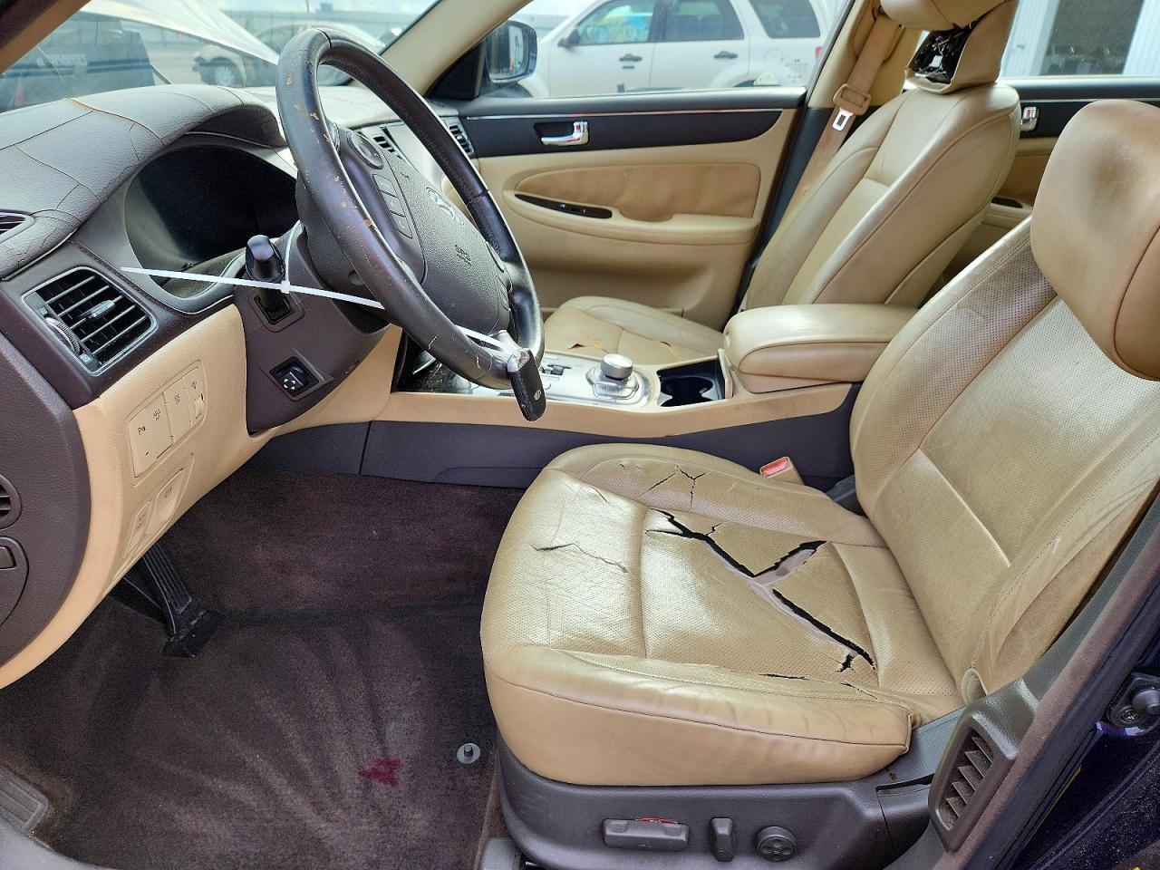 2010 Hyundai Genesis 3.8l Blue vin: KMHGC4DE8AU080060
