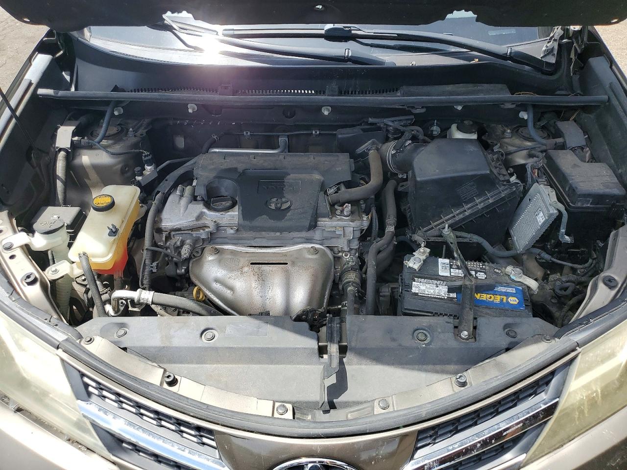 2013 Toyota Rav4 Limited Brown vin: 2T3DFREV4DW001209