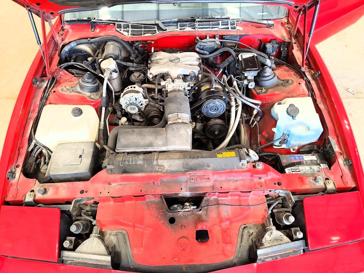 1989 Pontiac Firebird Red vin: 1G2FS21S7KL213212