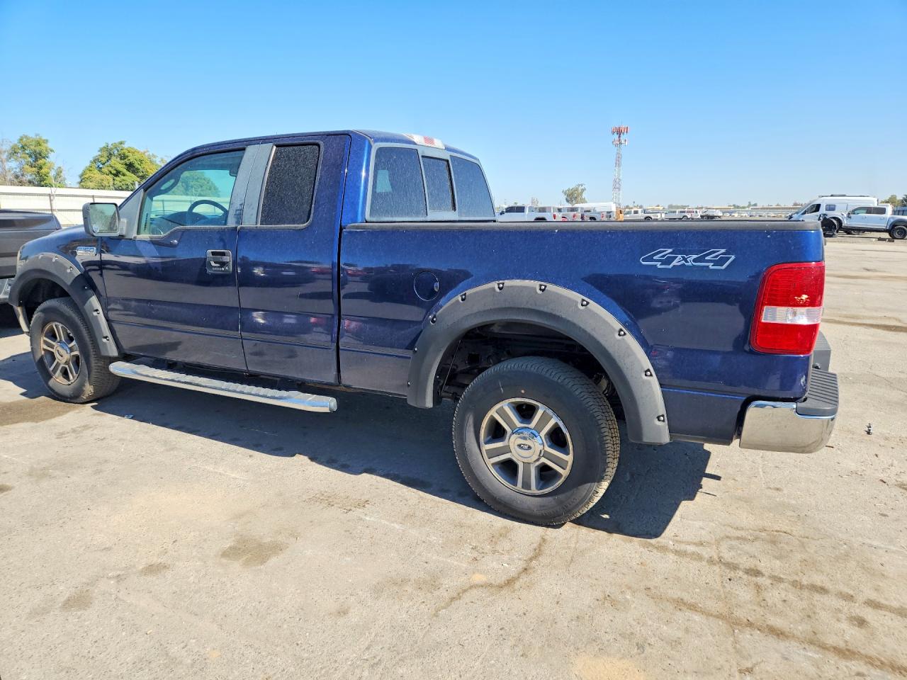 2007 Ford F150 Blue vin: 1FTPX14537NA04479