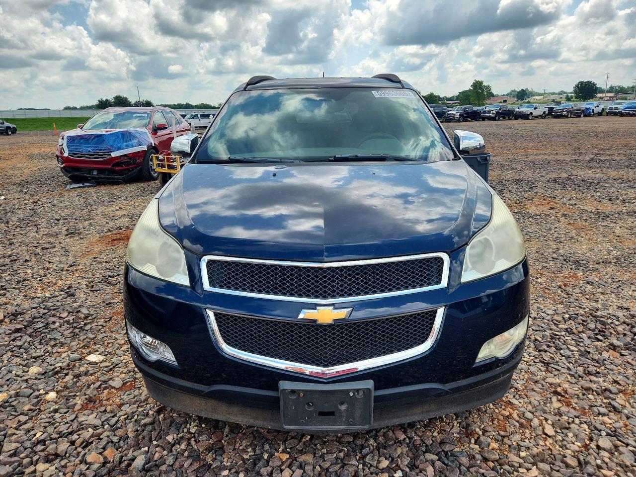 2009 Chevrolet Traverse Ls Blue vin: 1GNER13D09S173428