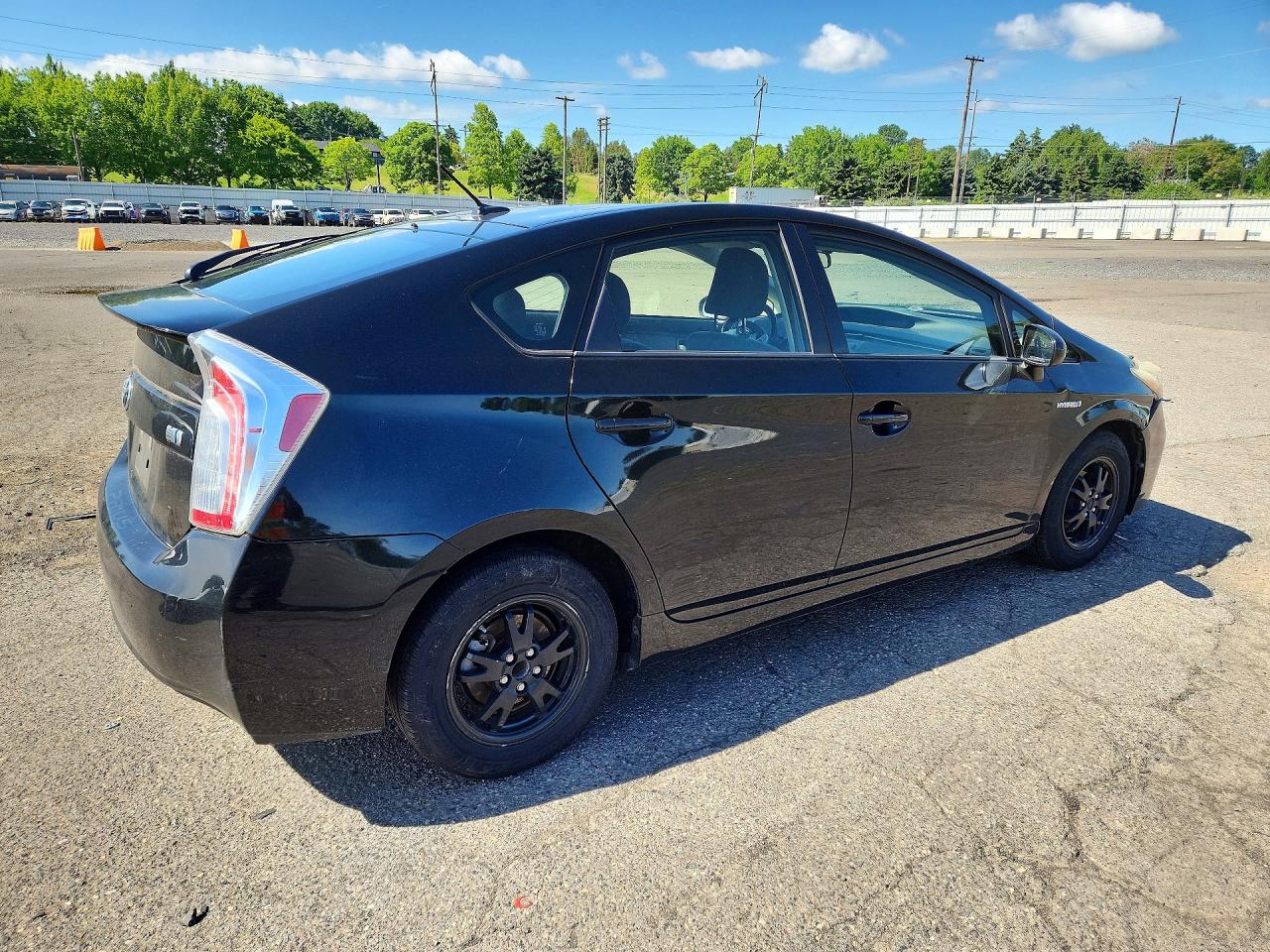 2012 Toyota Prius Three Black vin: JTDKN3DU3C5524114