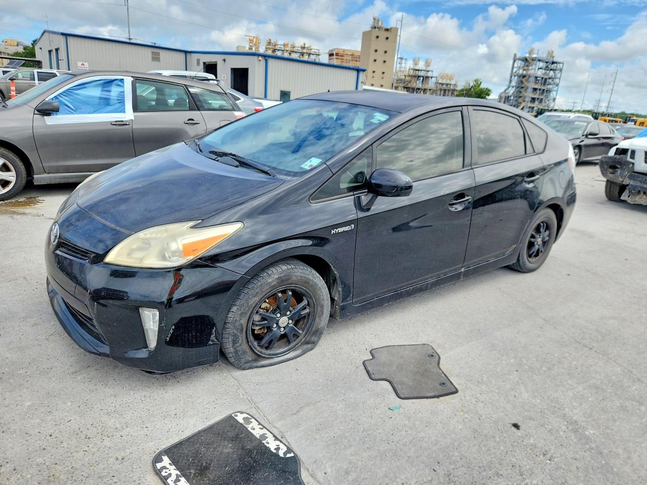 2012 Toyota Prius Three Black vin: JTDKN3DU8C1600613