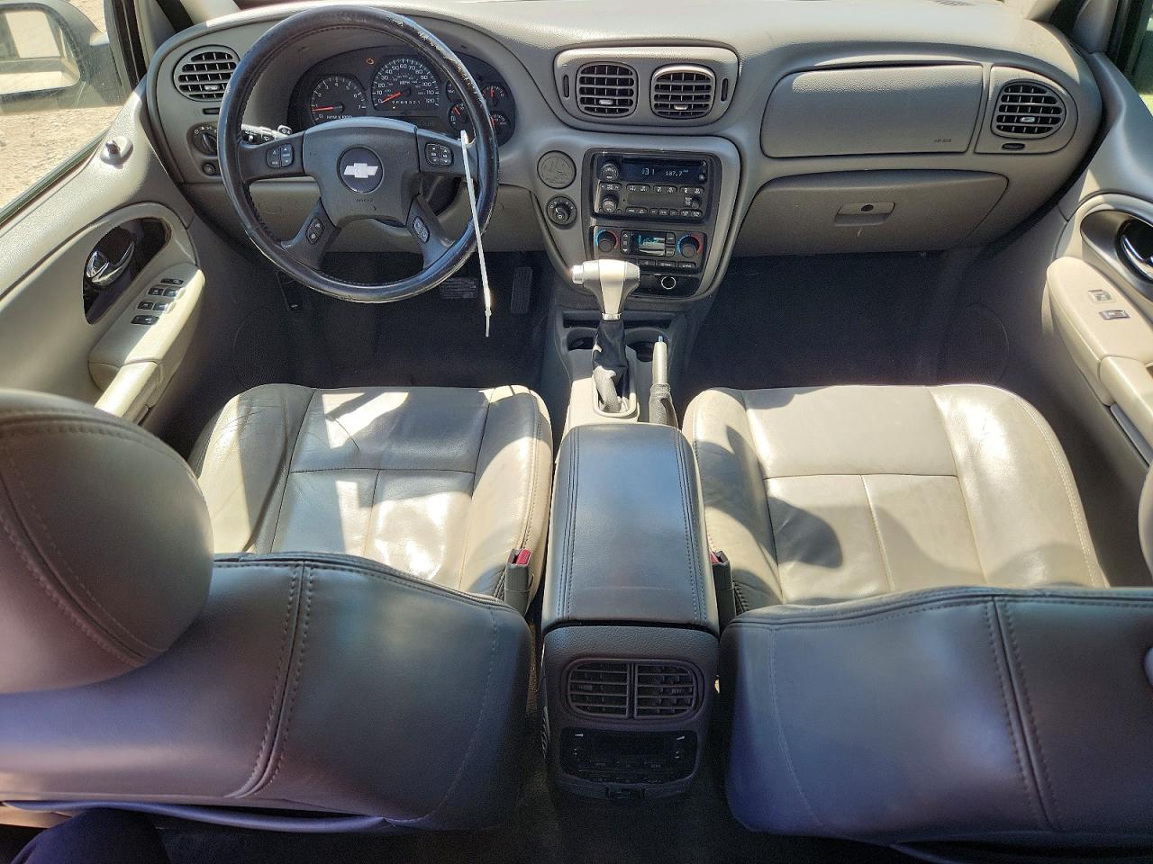 2008 Chevrolet Trailblazer Ls White vin: 1GNDS13S882133465