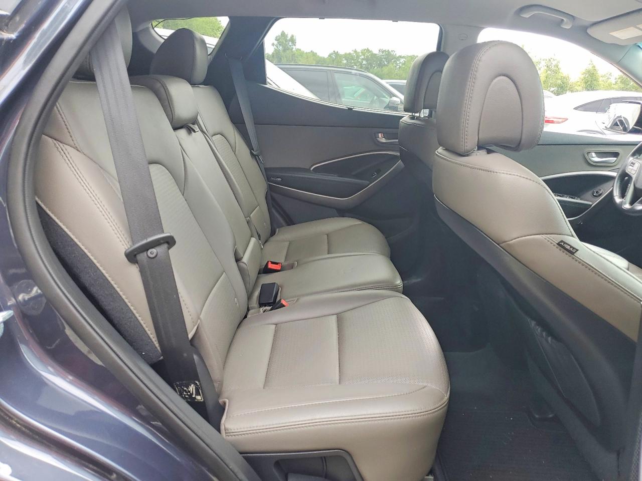 2015 Hyundai Santa Fe Sport 2.0t Blue vin: 5XYZUDLA8FG287629