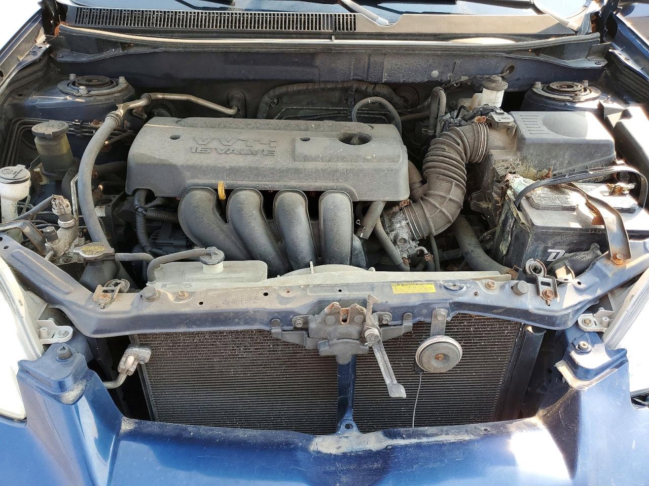 2006 Toyota Corolla Matrix Xr Blue vin: 2T1KR32E76C575686