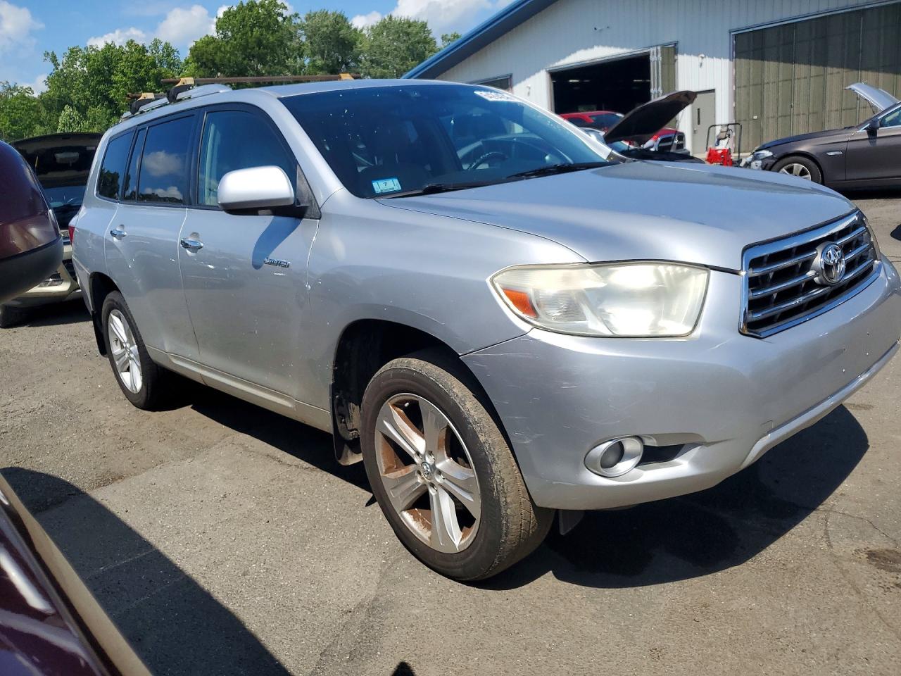 2010 Toyota Highlander Limited Silver vin: JTEDK3EH6A2167461