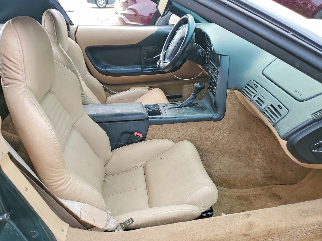1996 Chevrolet Corvette Зеленый vin: 1G1YY32P1T5110630