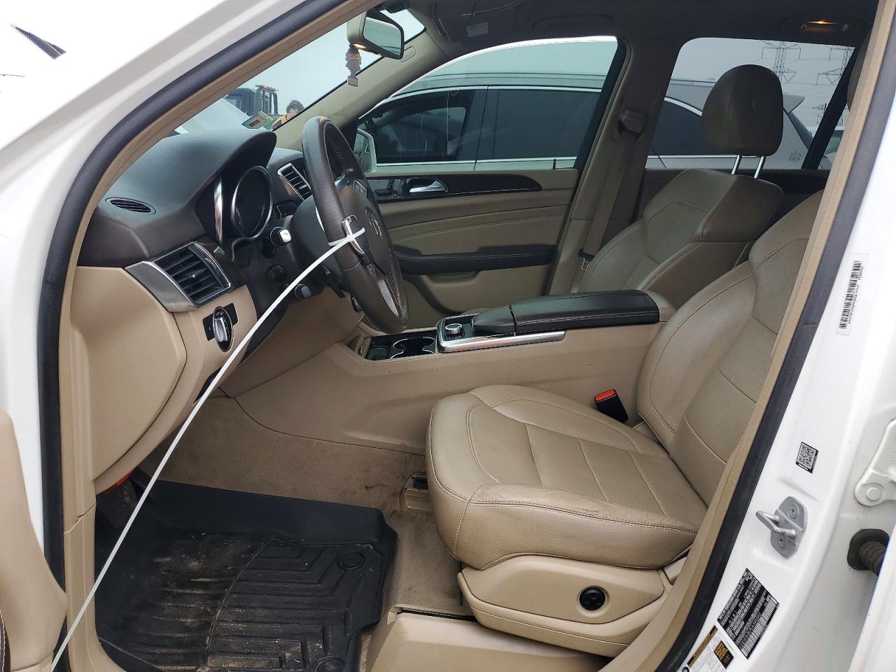 2014 Mercedes-benz Ml 350 4matic White vin: 4JGDA5HB7EA395552