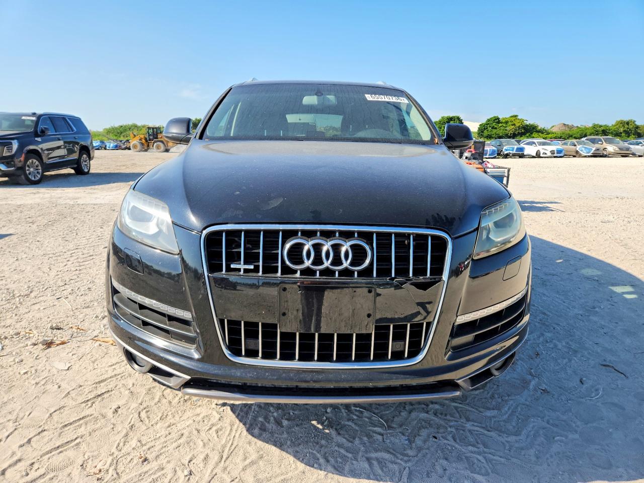 2014 Audi Q7 Premium Plus Black vin: WA1LGBFE6ED013224