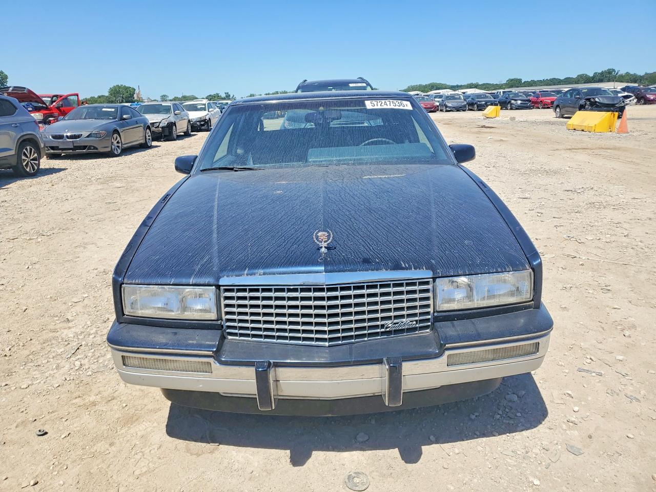 1988 Cadillac Eldorado Blue vin: 1G6EL115XJU630473