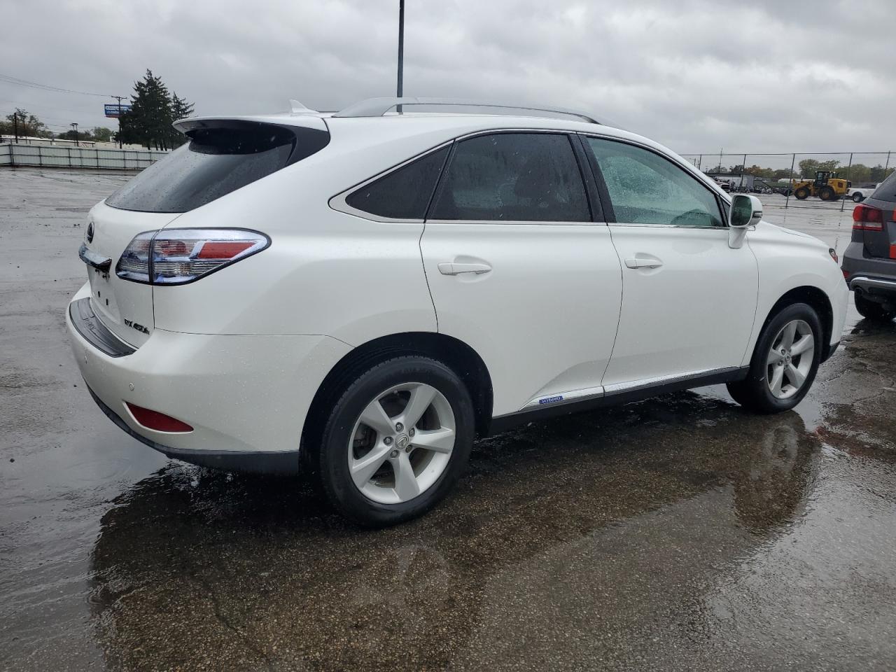 2012 Lexus Rx 450h White vin: JTJBC1BA5C2435274