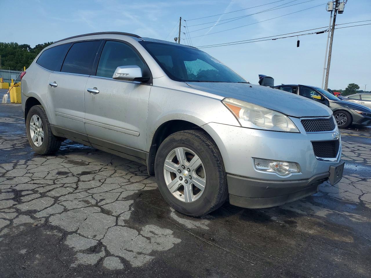 2011 Chevrolet Traverse Lt Silver vin: 1GNKRGEDXBJ234248