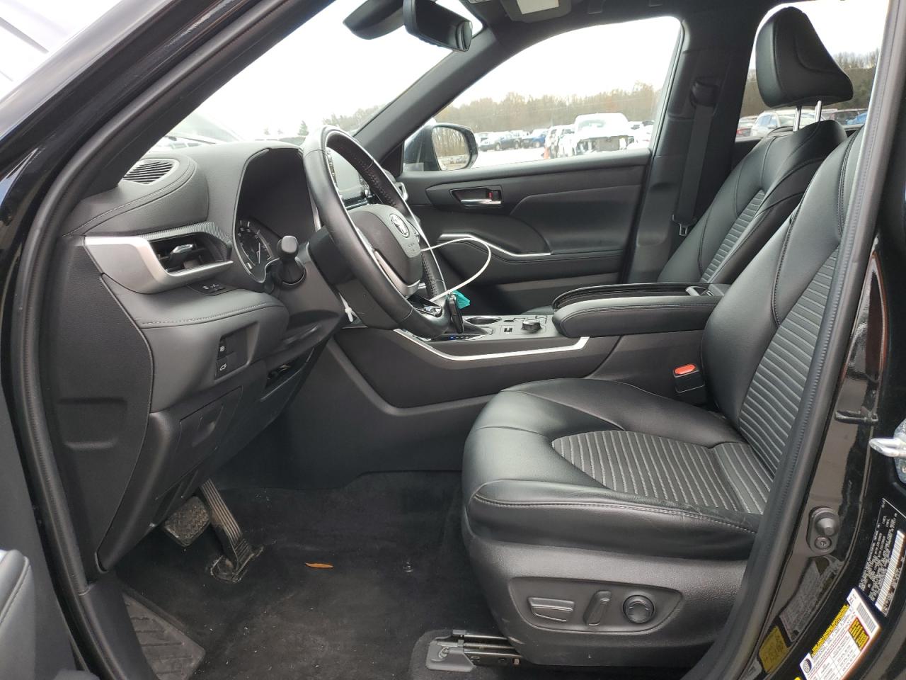 2022 Toyota Highlander Xse Black vin: 5TDLZRBHXNS257536