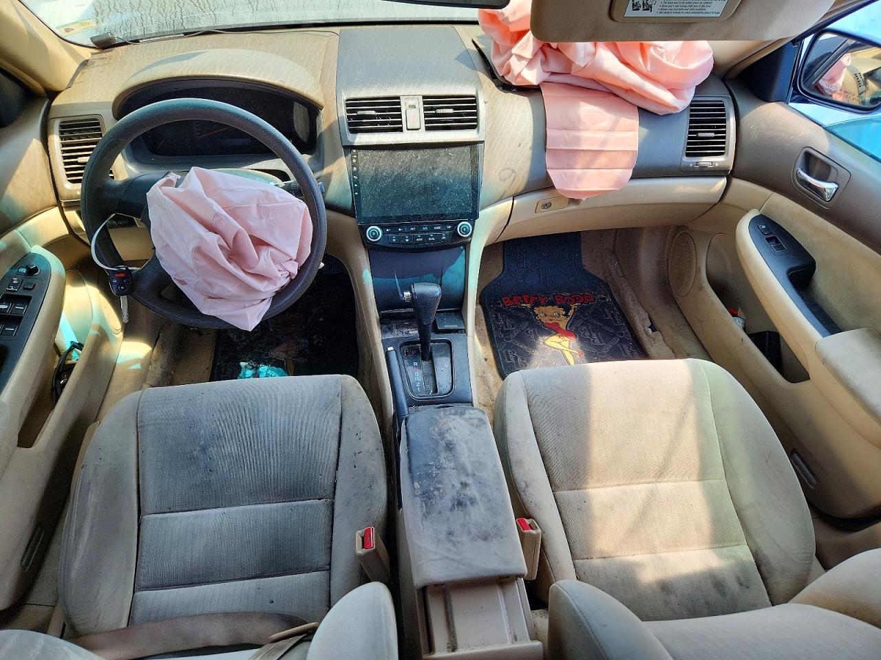 2005 Honda Accord Lx Black vin: 1HGCM56405L001682