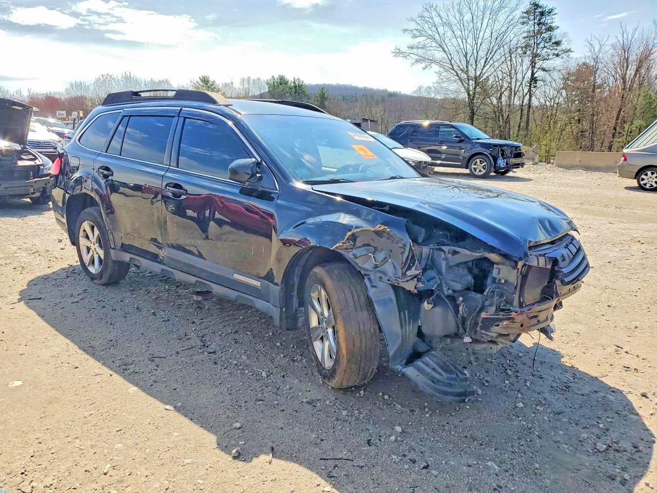 2011 Subaru Outback 2.5i Premium Black vin: 4S4BRBCC1B3415406