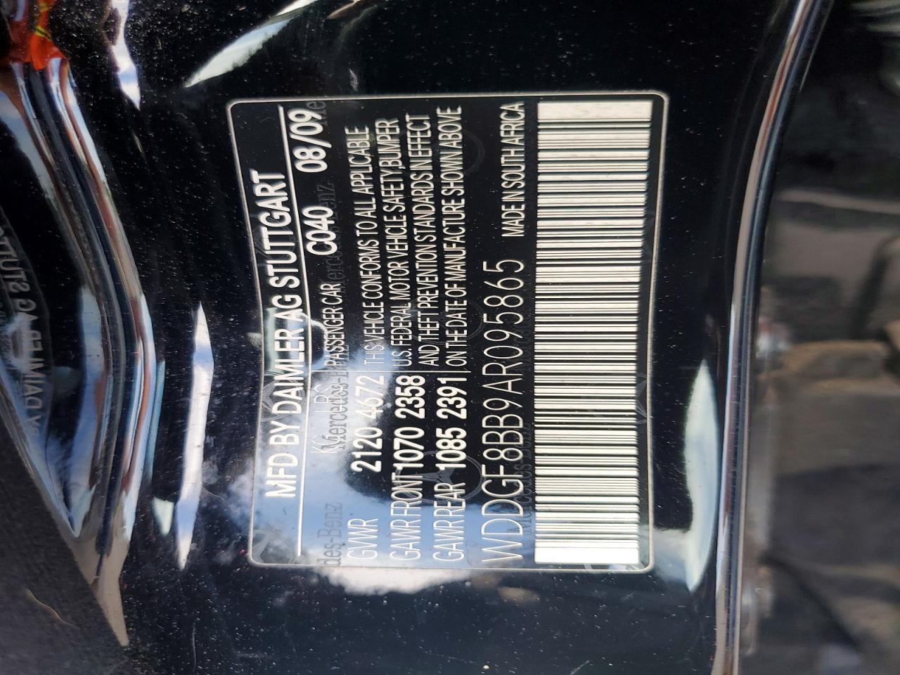 2010 Mercedes-benz C 300 4matic Black vin: WDDGF8BB9AR095865
