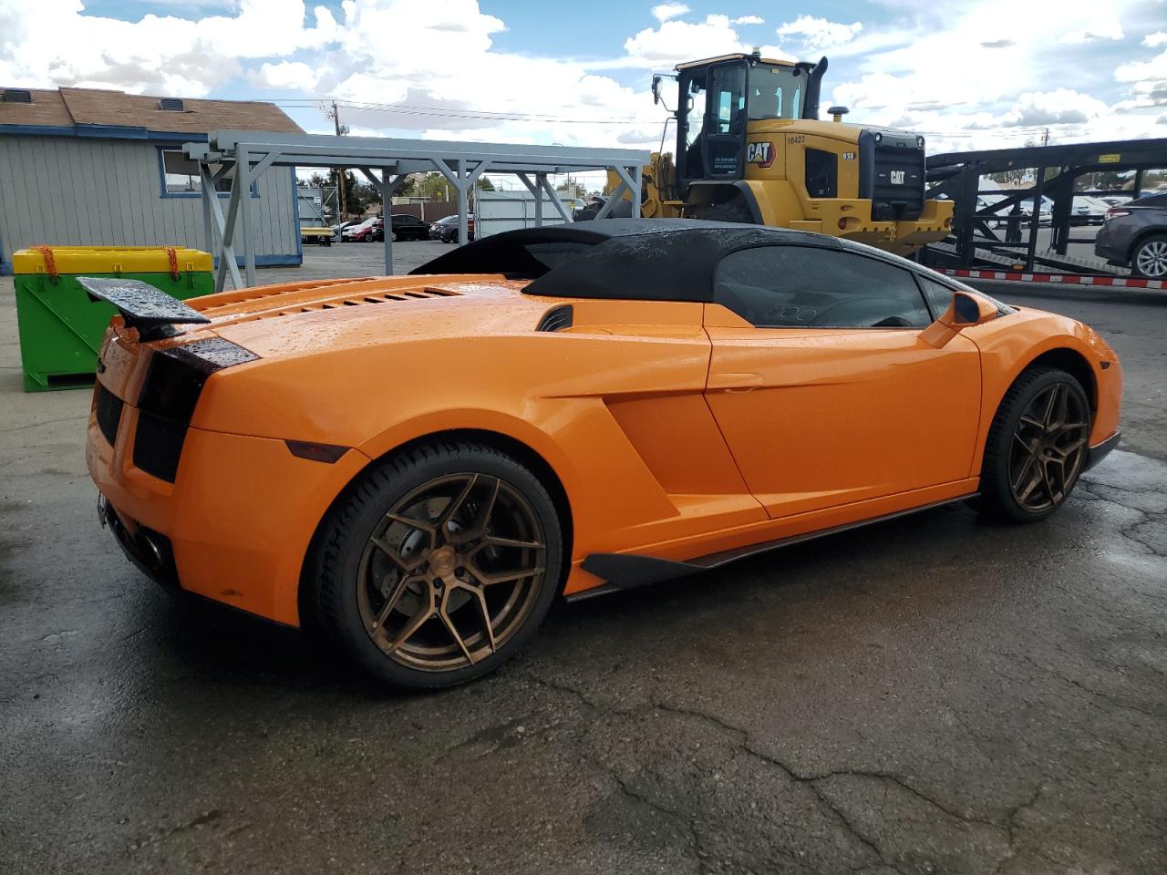 2006 Lamborghini Gallardo Spyder Orange vin: ZHWGU22T46LA03894