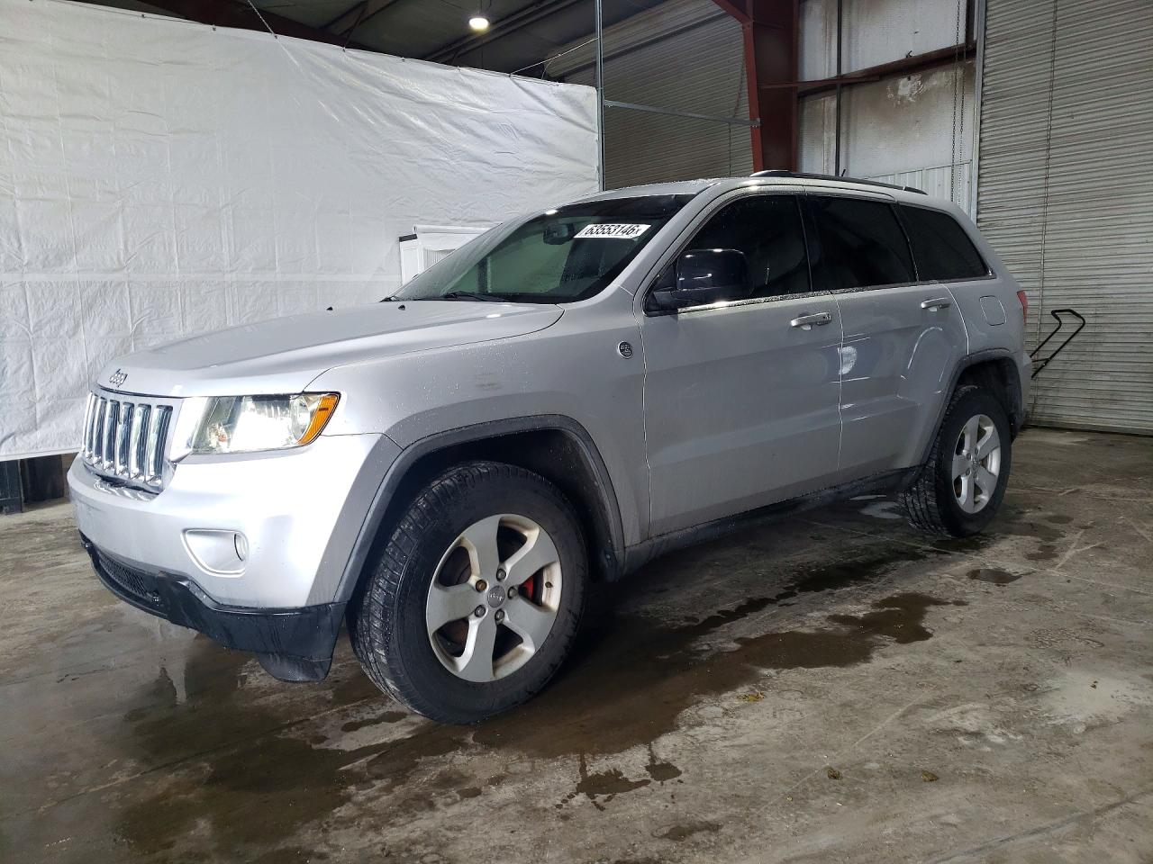 2011 Jeep Grand Cherokee Laredo Silver vin: 1J4RR4GG2BC543157