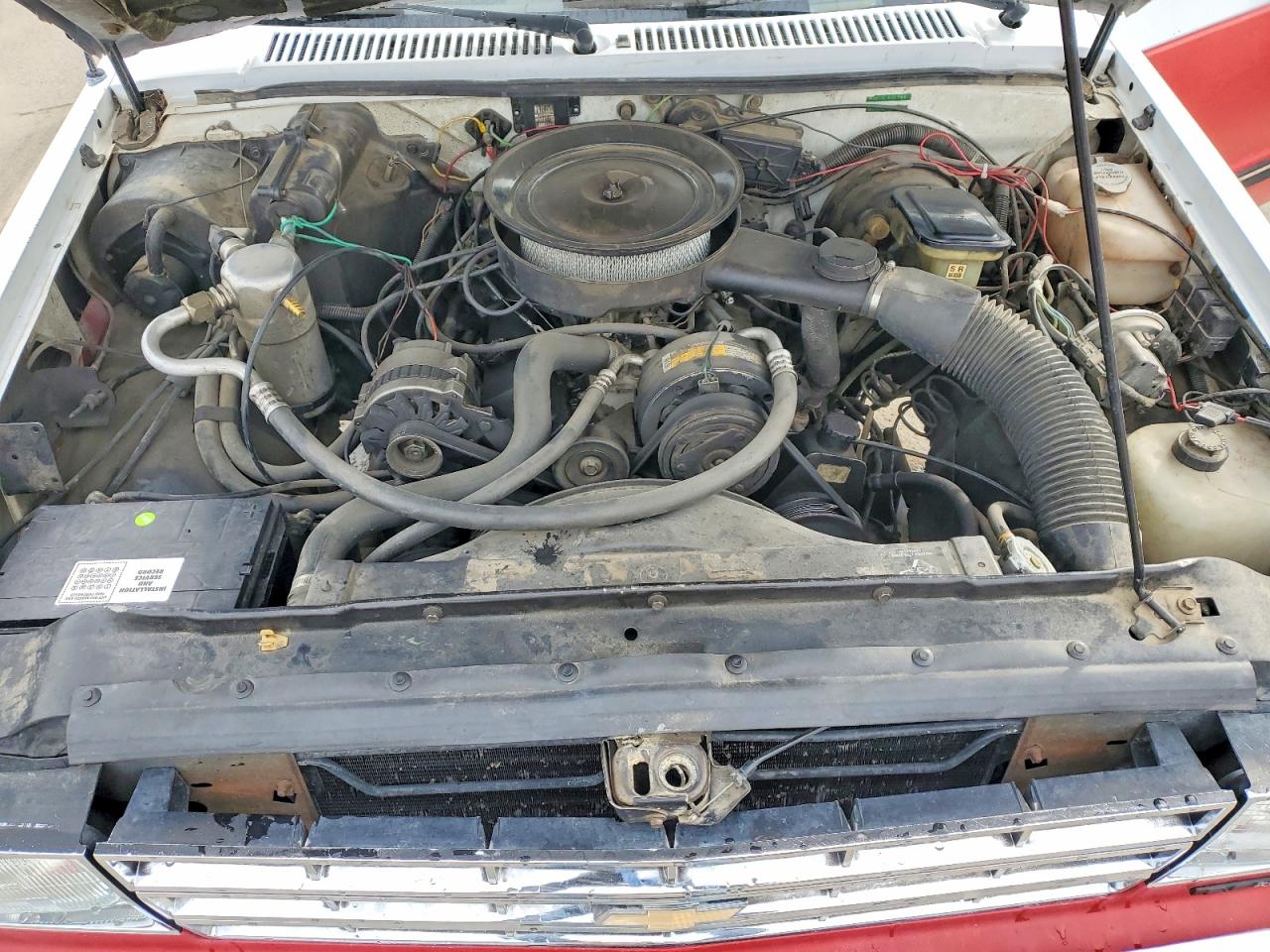 1987 Chevrolet S Truck S10 White vin: 1GCCT14R8H2150909