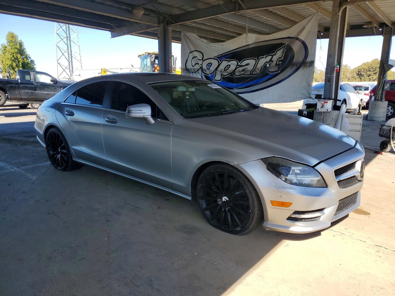 2013 Mercedes-benz Cls 550 Silver vin: WDDLJ7DB7DA069885