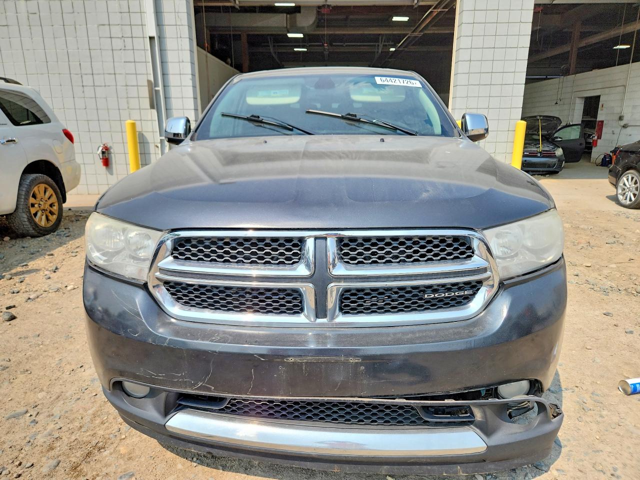 2011 Dodge Durango Crew Gray vin: 1D4RE4GG6BC717218