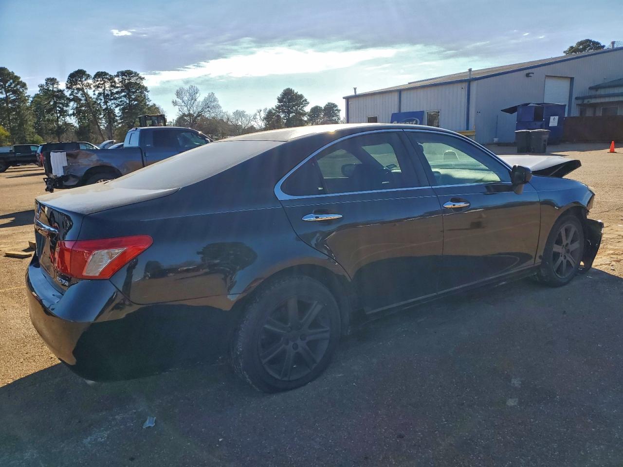 2008 Lexus Es 350 Black vin: JTHBJ46G582172671