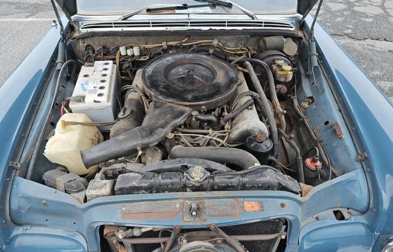 1972 Mercedes Benz 280 Se Blue vin: XXX1086712015098